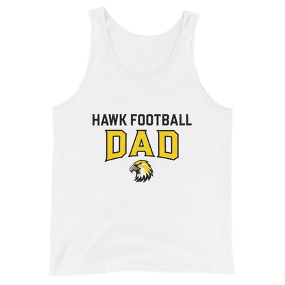 Performance | Tank Top | Cardinal Ohara Hawks | Football Dad Logo