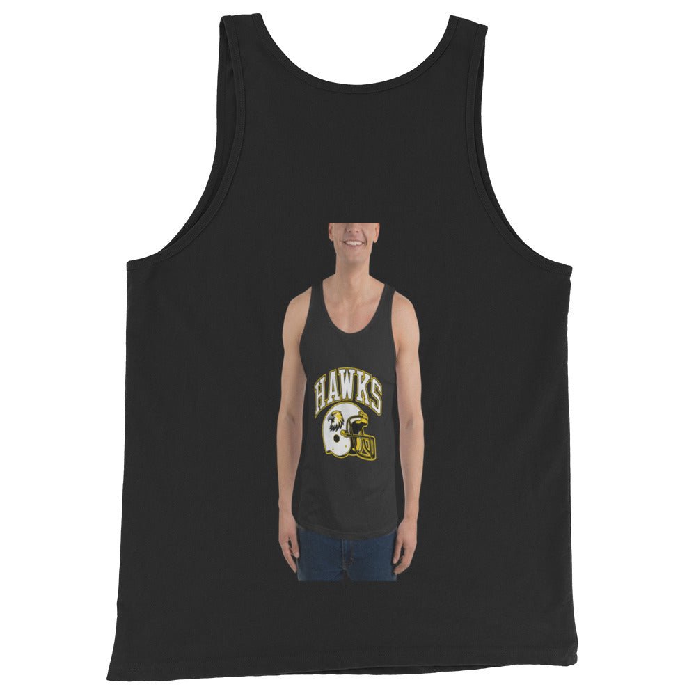 Performance | Tank Top | Cardinal Ohara Hawks | Football Helmet Logo