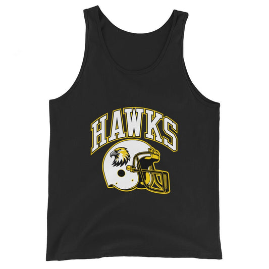 Performance | Tank Top | Cardinal Ohara Hawks | Football Helmet Logo