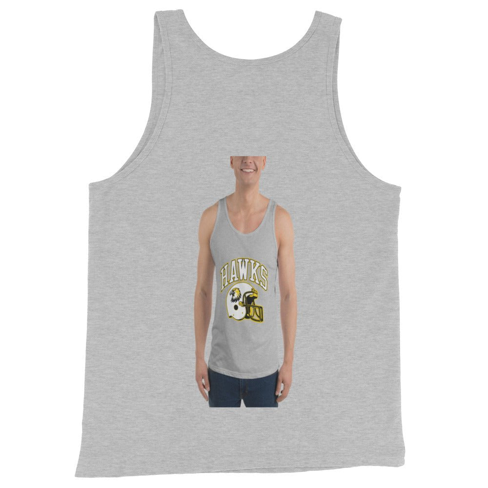 Performance | Tank Top | Cardinal Ohara Hawks | Football Helmet Logo