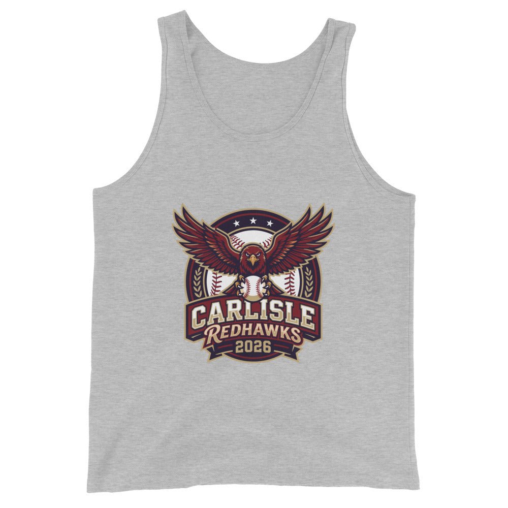 Performance | Tank Top | Carlisle Redhawks | Emblem Logo