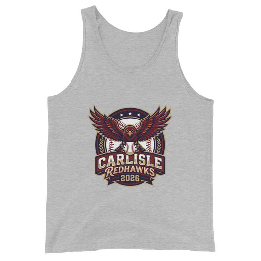 Performance | Tank Top | Carlisle Redhawks | Emblem Logo