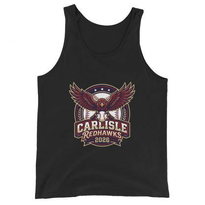 Performance | Tank Top | Carlisle Redhawks | Emblem Logo