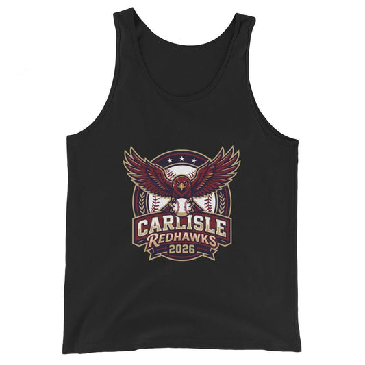 Performance | Tank Top | Carlisle Redhawks | Emblem Logo
