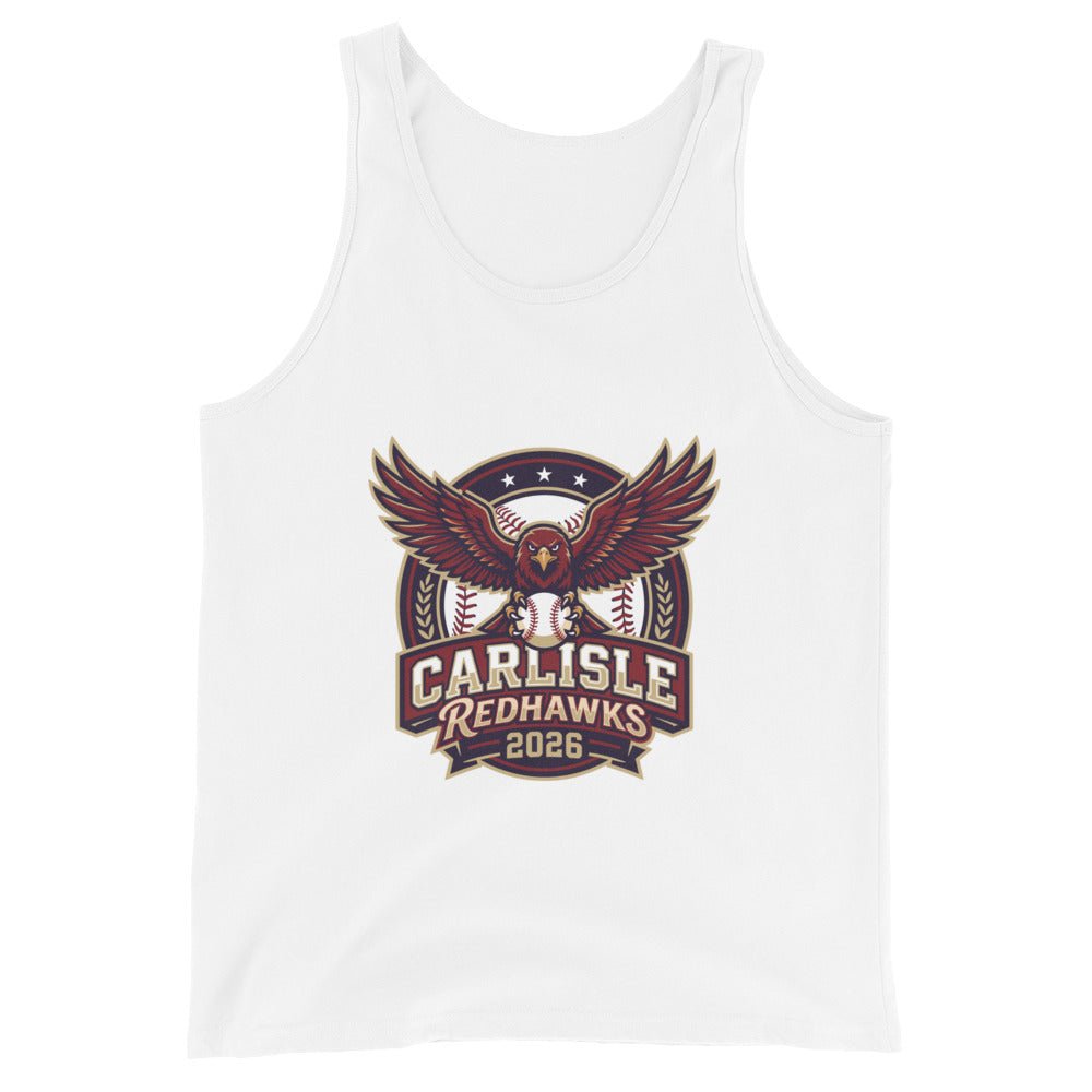 Performance | Tank Top | Carlisle Redhawks | Emblem Logo
