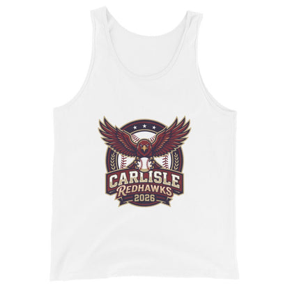 Performance | Tank Top | Carlisle Redhawks | Emblem Logo