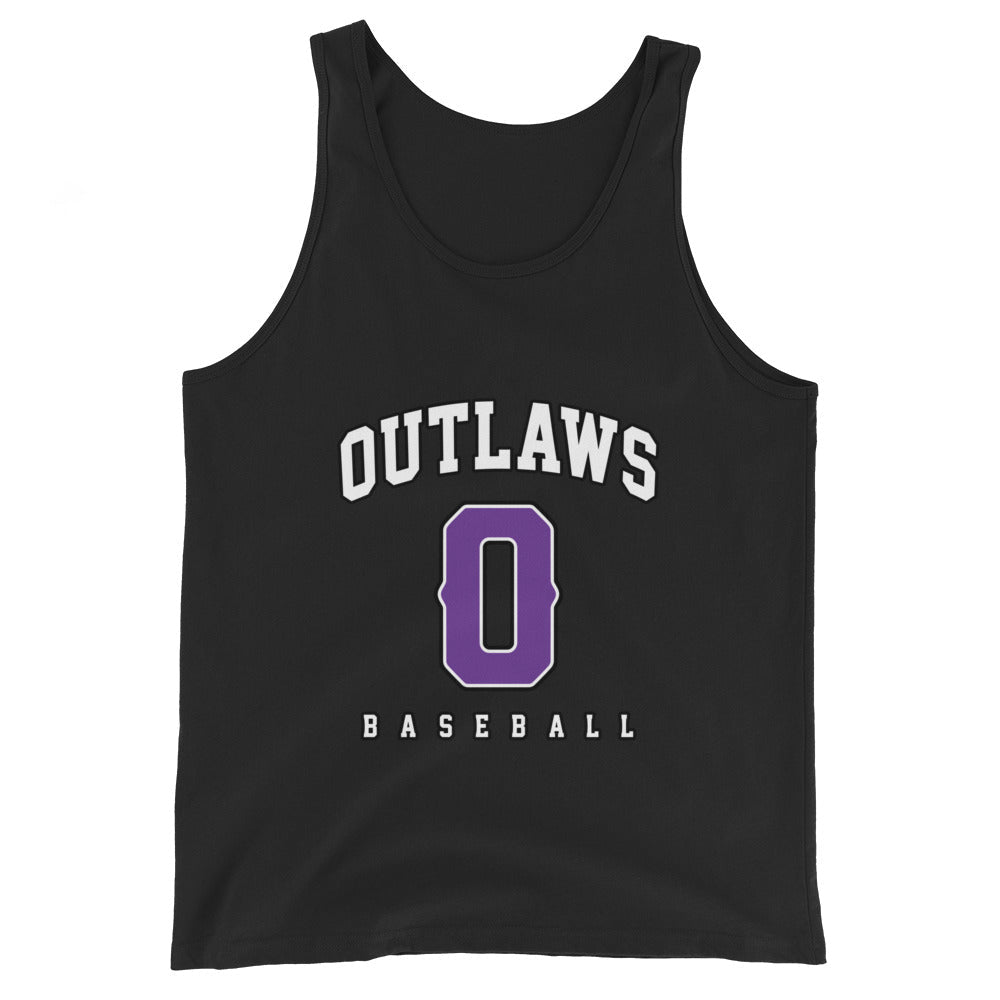 Performance | Tank Top | Carolina Outlaws Baseball | Atheltics Logo