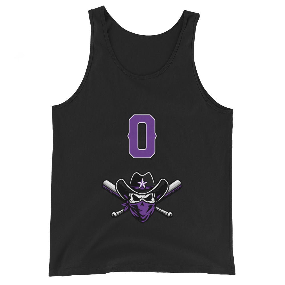 Performance | Tank Top | Carolina Outlaws Baseball | Purple Renegades Logo