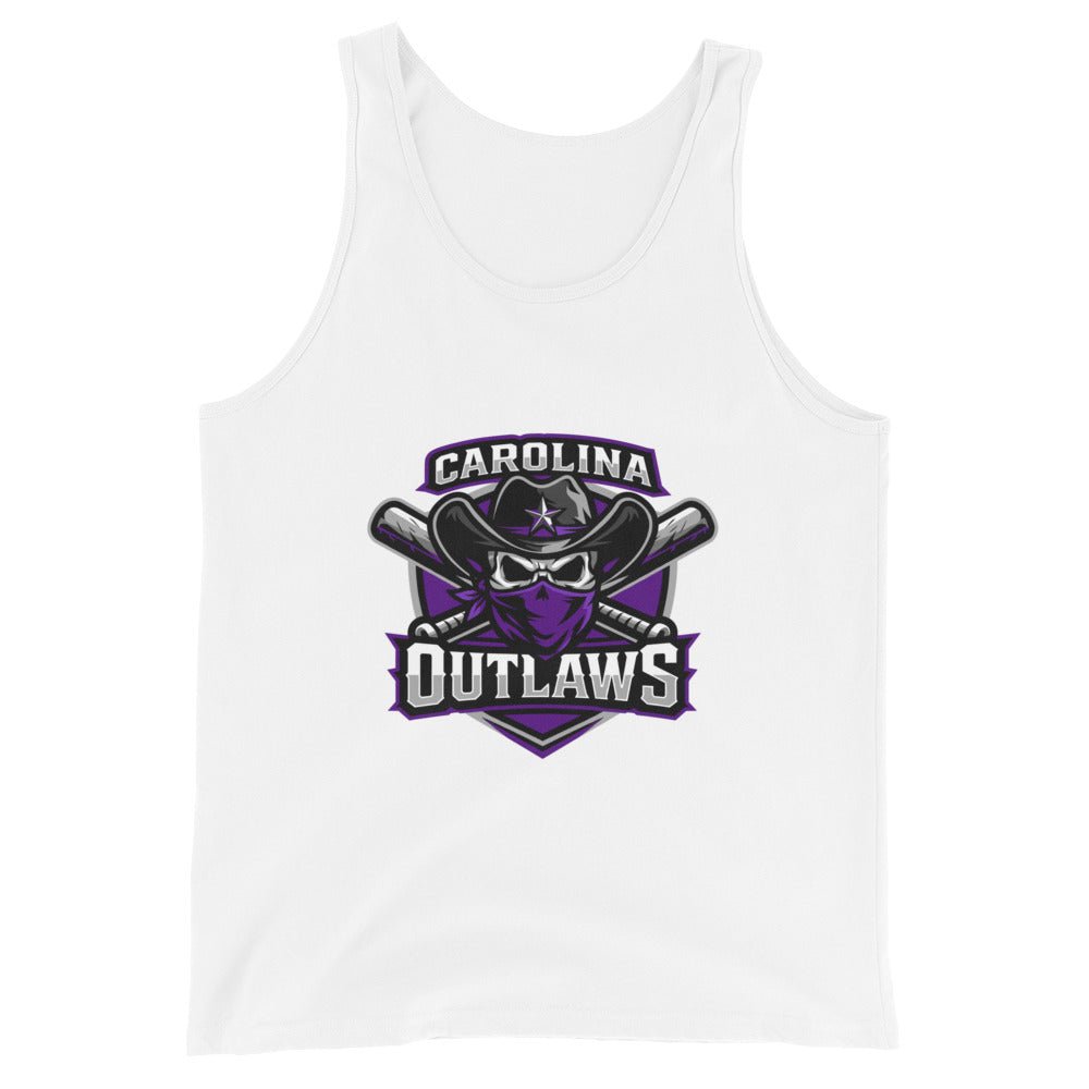 Performance | Tank Top | Carolina Outlaws Baseball | Shield Logo