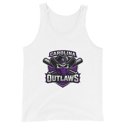 Performance | Tank Top | Carolina Outlaws Baseball | Shield Logo