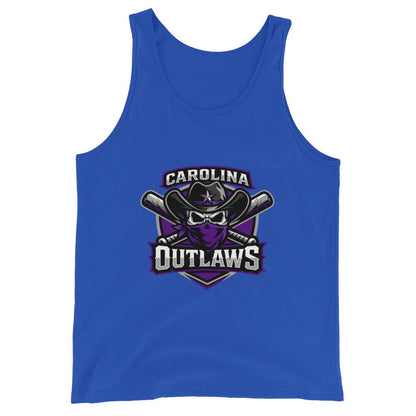 Performance | Tank Top | Carolina Outlaws Baseball | Shield Logo