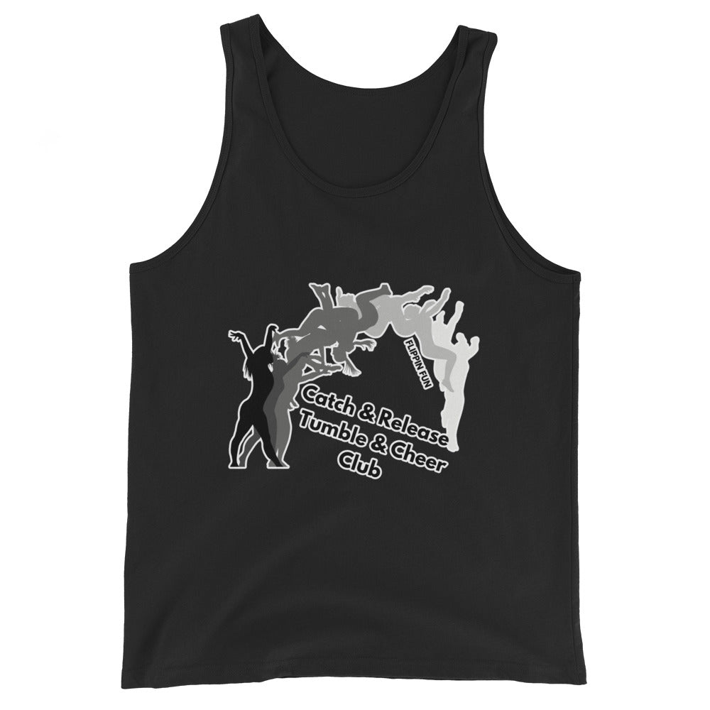 Performance | Tank Top | Catch & Release Tumble & Cheer Club | Tumble Logo