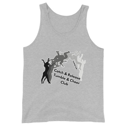 Performance | Tank Top | Catch & Release Tumble & Cheer Club | Tumble Logo