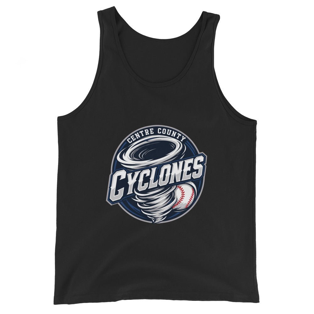 Performance | Tank Top | Centre County Cyclones | Badge Logo