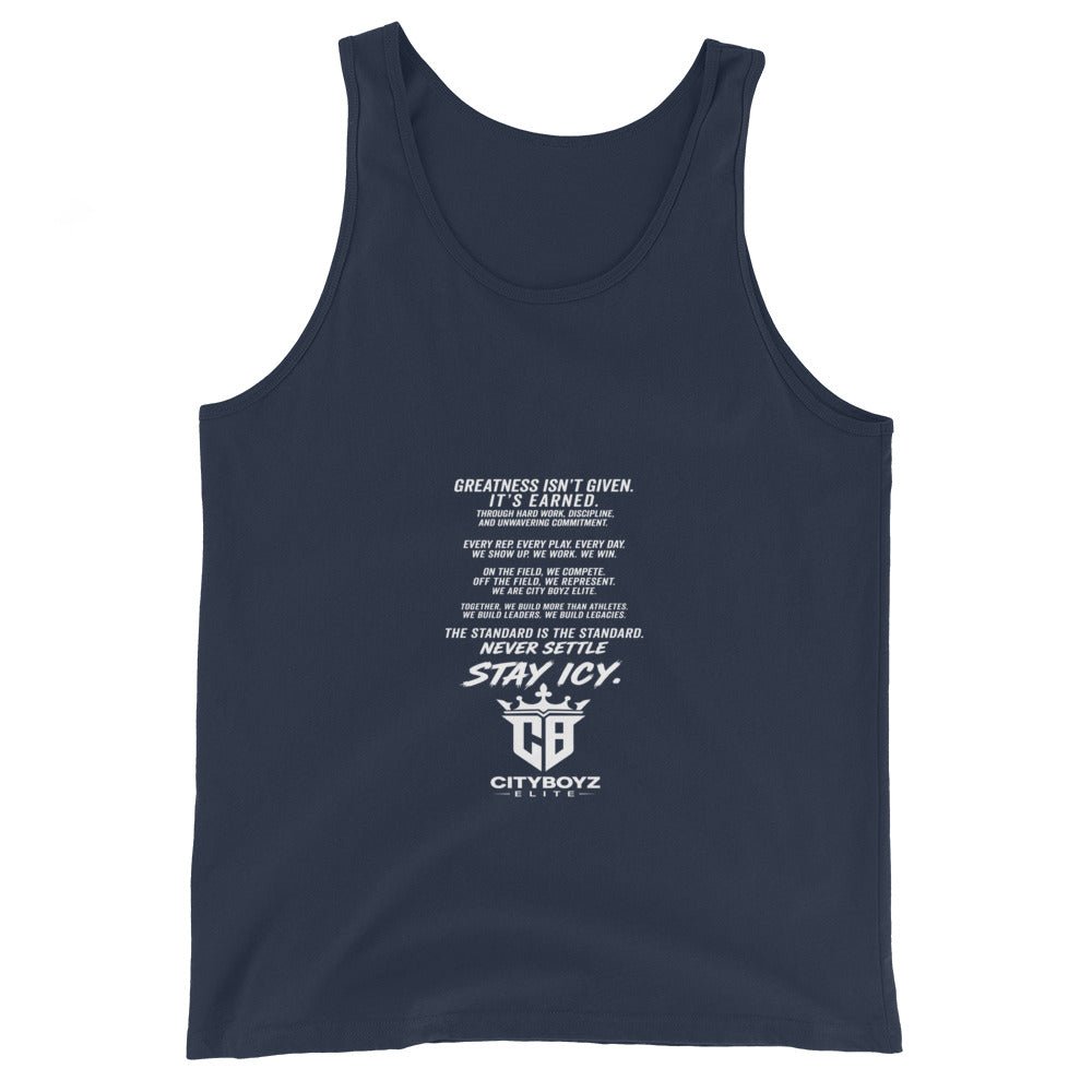Performance | Tank Top | City Boyz Elite | Legacy Builder Mark Logo