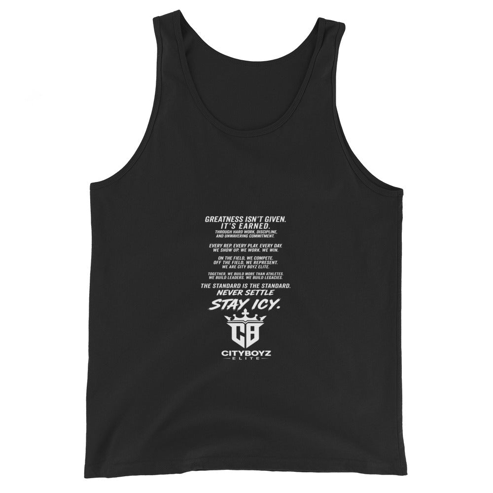 Performance | Tank Top | City Boyz Elite | Legacy Builder Mark Logo