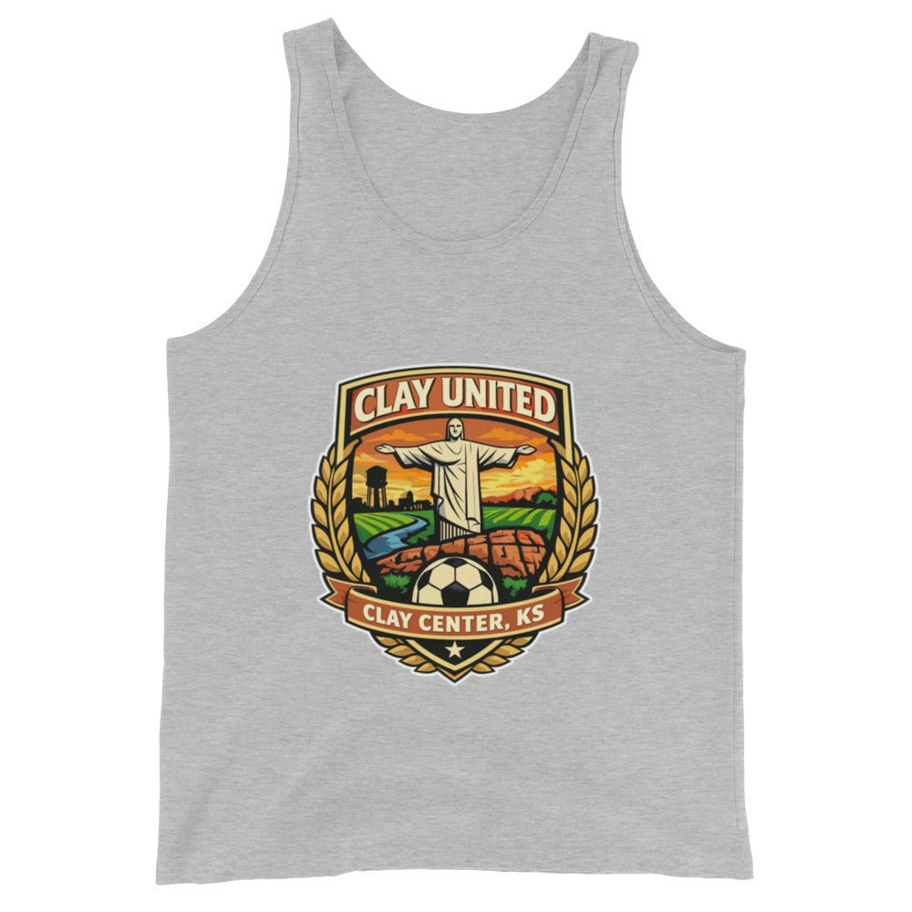 Performance | Tank Top | Clay United | Crest Logo