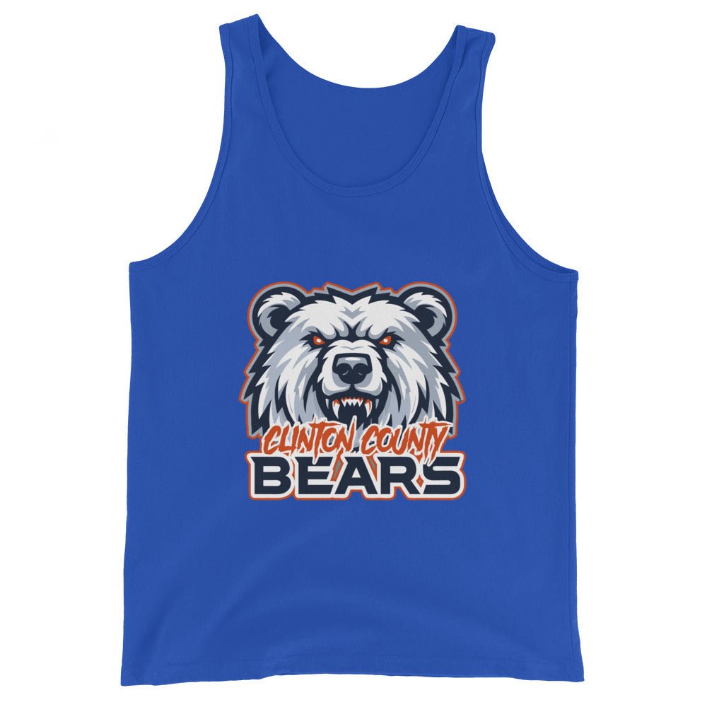 Performance | Tank Top | CLINTON COUNTY BEARS | Bears Mascot Logo