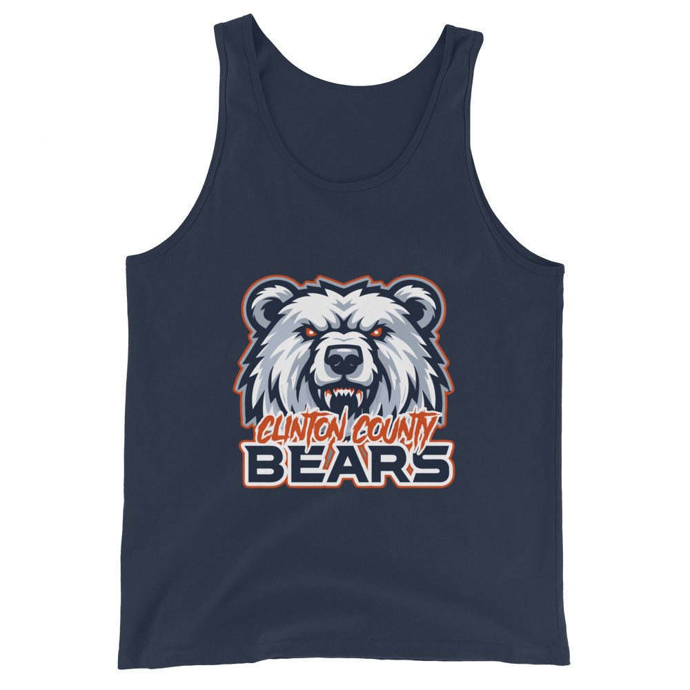 Performance | Tank Top | CLINTON COUNTY BEARS | Bears Mascot Logo