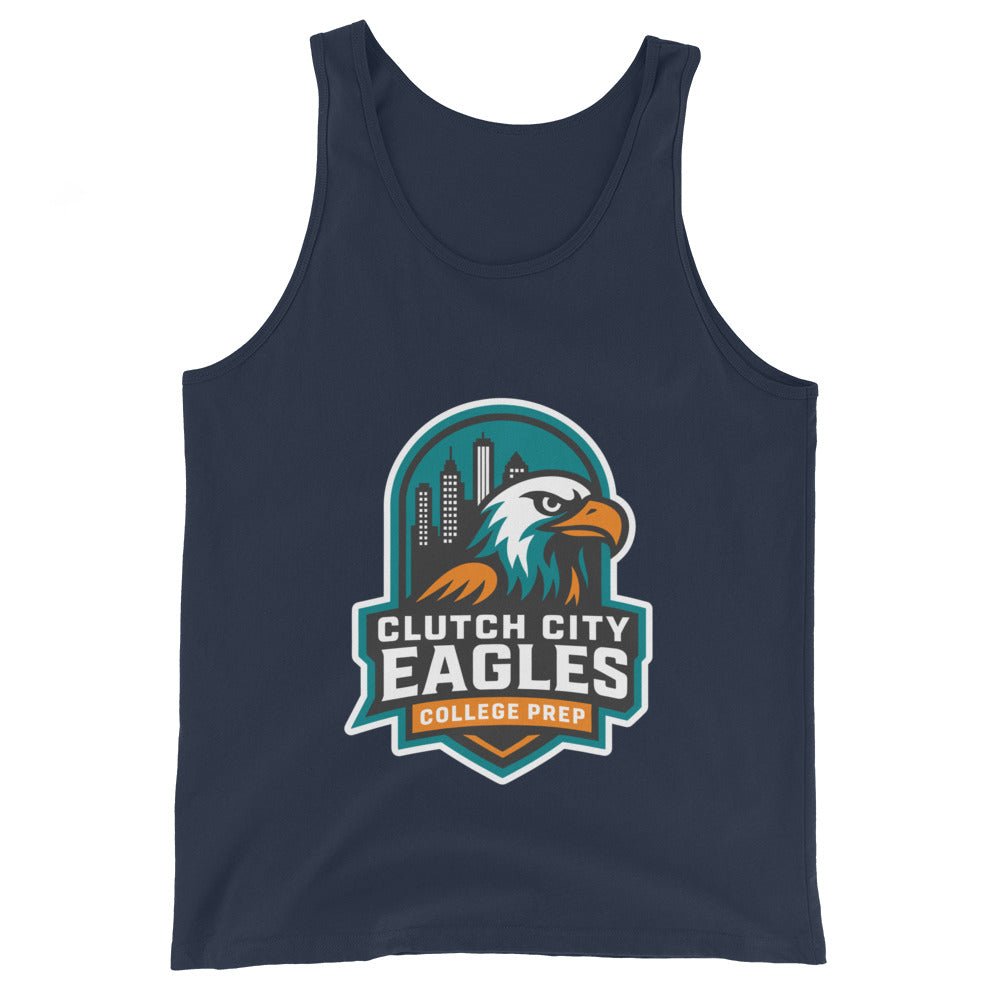 Performance | Tank Top | Clutch City College Prep | Shield Logo