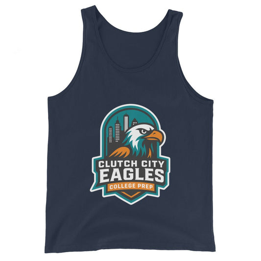 Performance | Tank Top | Clutch City College Prep | Shield Logo