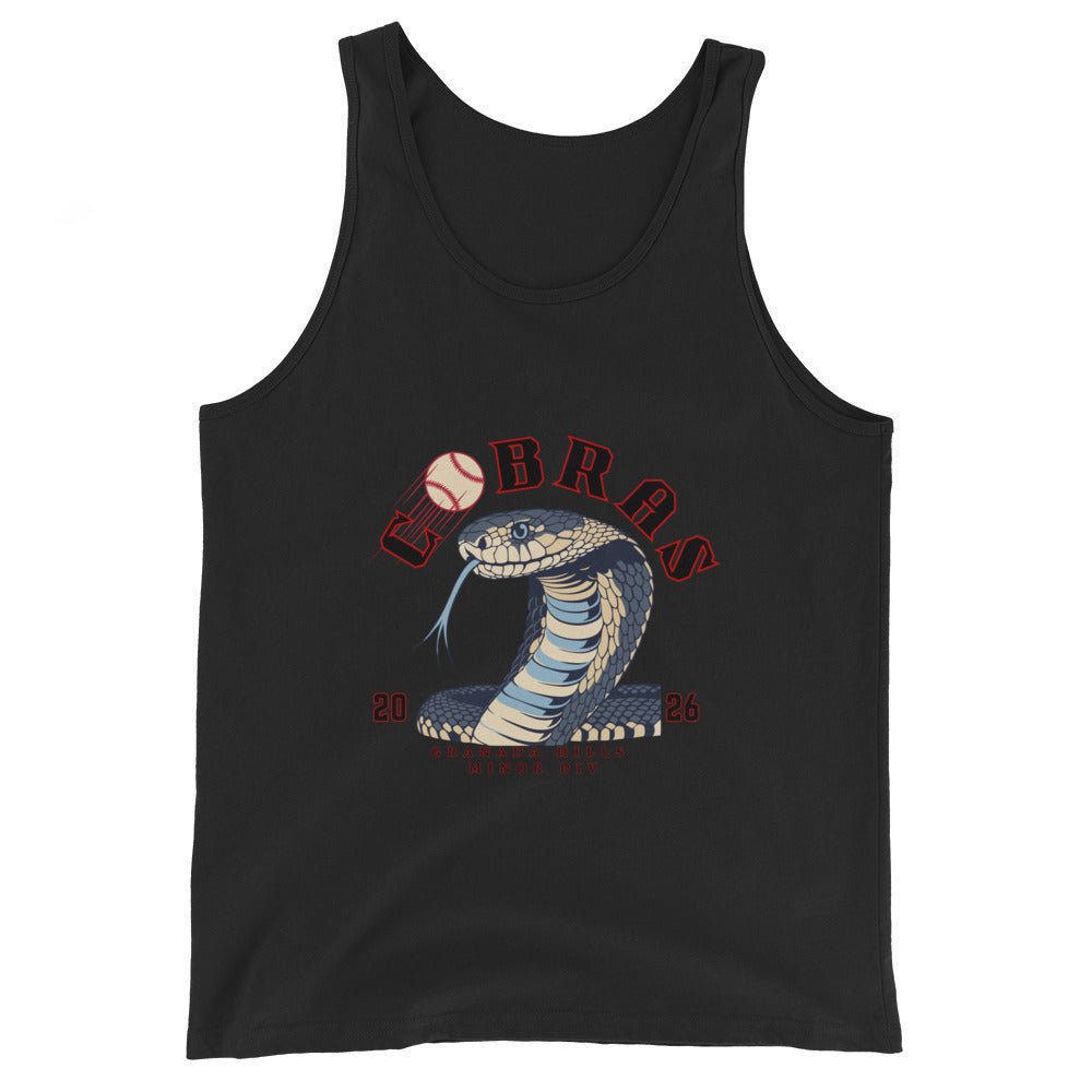 Performance | Tank Top | Cobras '26 | Minor Div Logo