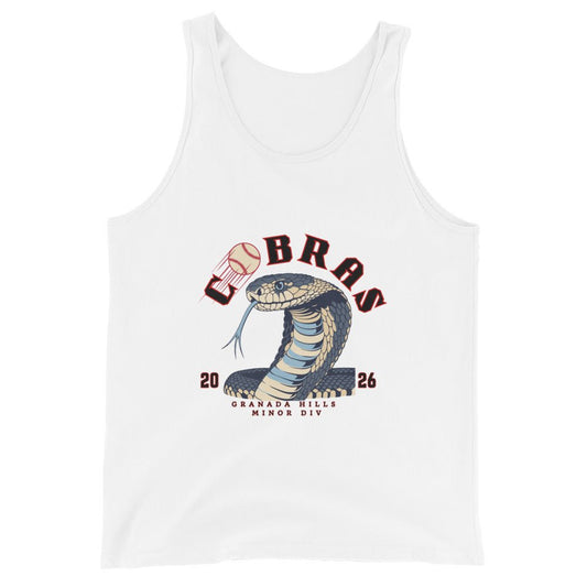 Performance | Tank Top | Cobras '26 | Minor Div Logo