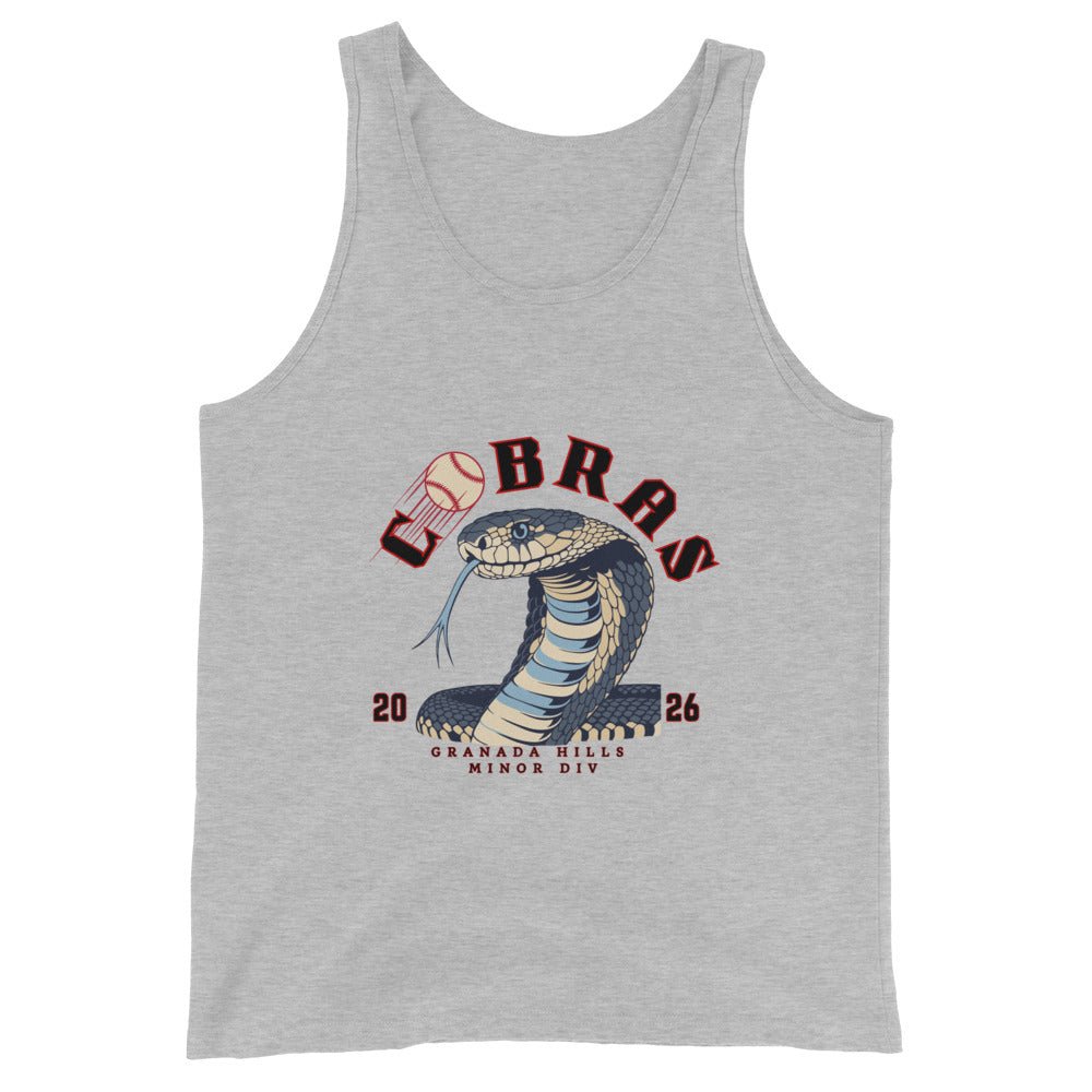 Performance | Tank Top | Cobras '26 | Minor Div Logo