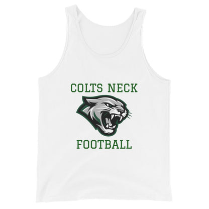 Performance | Tank Top | Colts Neck Cougars | Youth Tackle Football (AYF) | Green Predator Logo