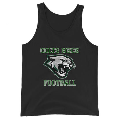 Performance | Tank Top | Colts Neck Cougars | Youth Tackle Football (AYF) | Green Predator Logo