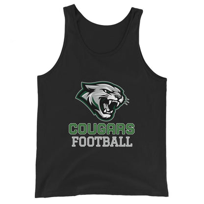 Performance | Tank Top | Colts Neck Cougars | Youth Tackle Football (AYF) | Strike Mascot Logo