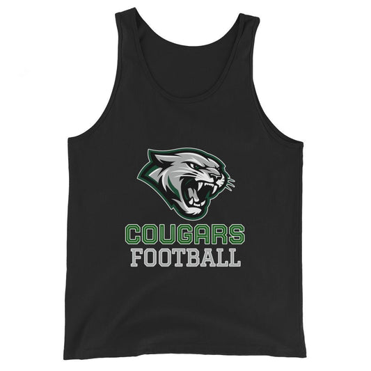 Performance | Tank Top | Colts Neck Cougars | Youth Tackle Football (AYF) | Strike Mascot Logo