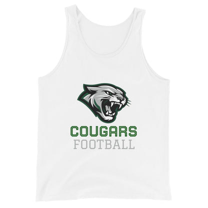 Performance | Tank Top | Colts Neck Cougars | Youth Tackle Football (AYF) | Strike Mascot Logo