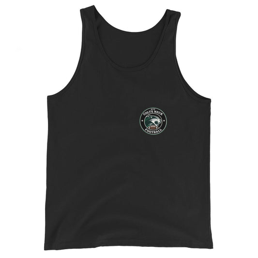 Performance | Tank Top | Colts Neck Cougars | Youth Tackle Football (AYF) | Varsity Badge Logo