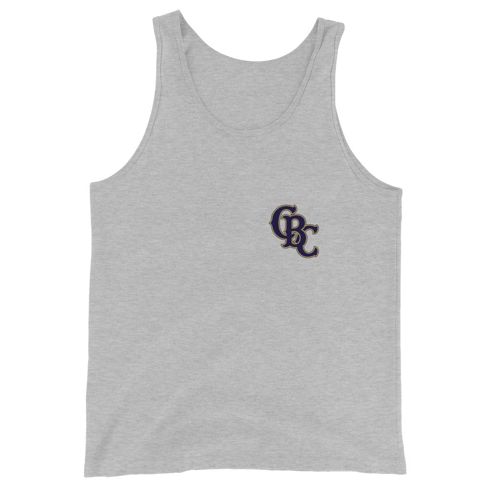 Performance | Tank Top | Cougar Baseball Club | CBC Navy Logo