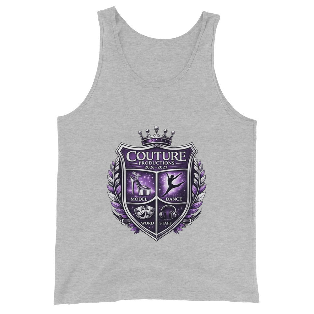 Performance | Tank Top | Couture Productions | Couture Shield Logo