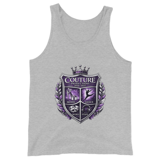 Performance | Tank Top | Couture Productions | Couture Shield Logo
