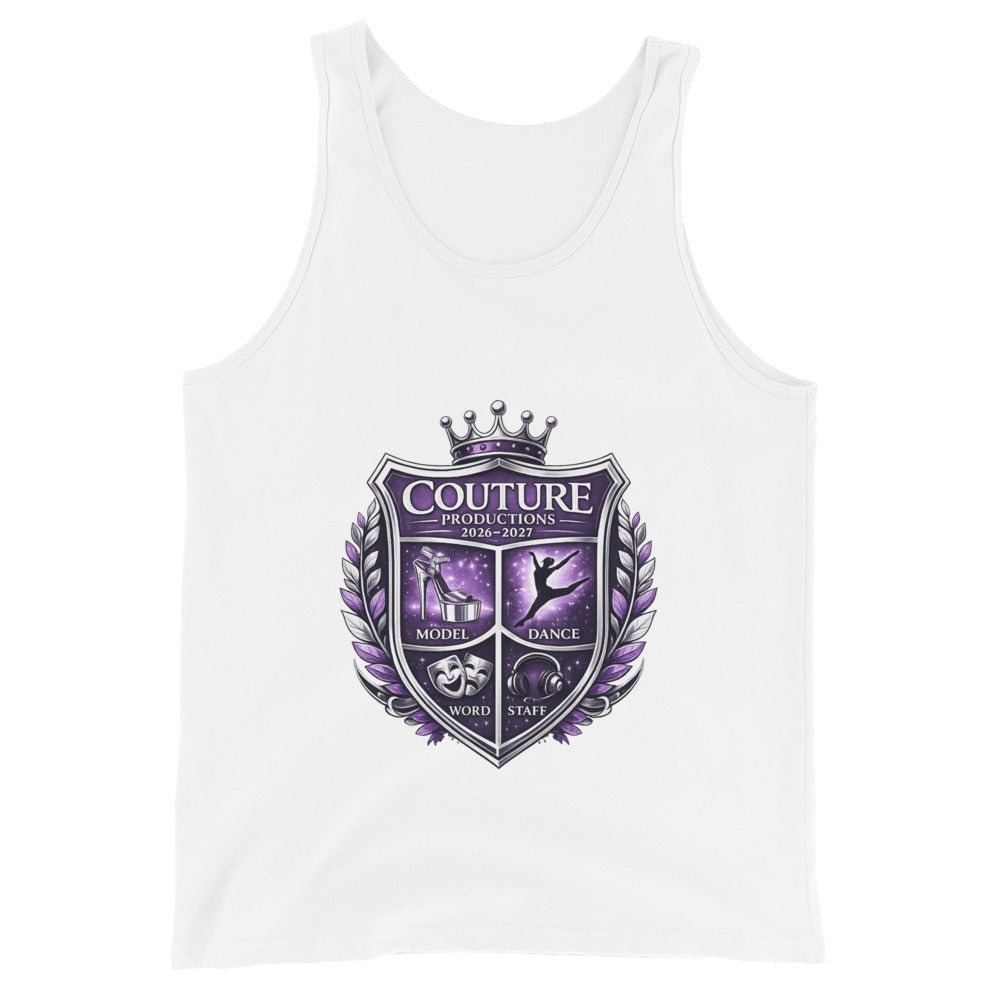 Performance | Tank Top | Couture Productions | Couture Shield Logo