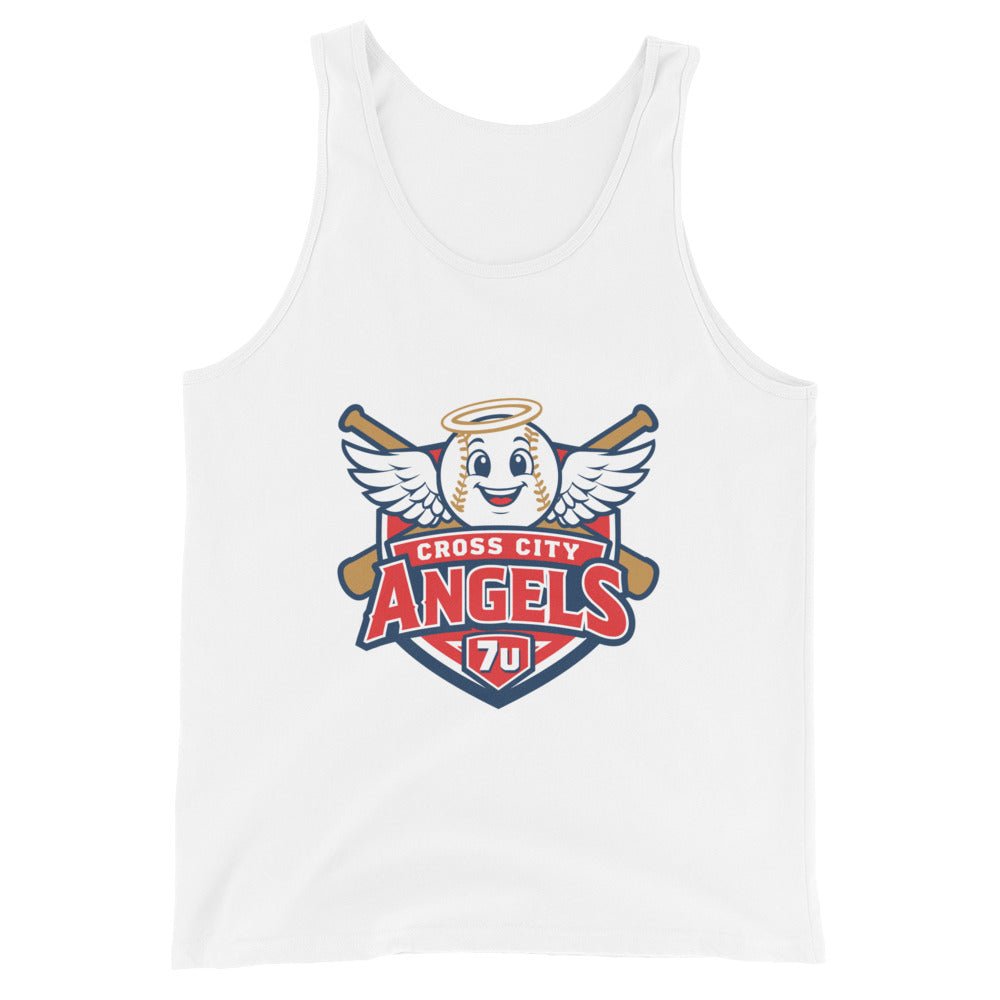 Performance | Tank Top | Cross City Angels | Shield Logo