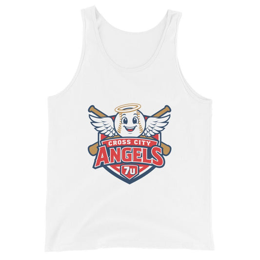 Performance | Tank Top | Cross City Angels | Shield Logo