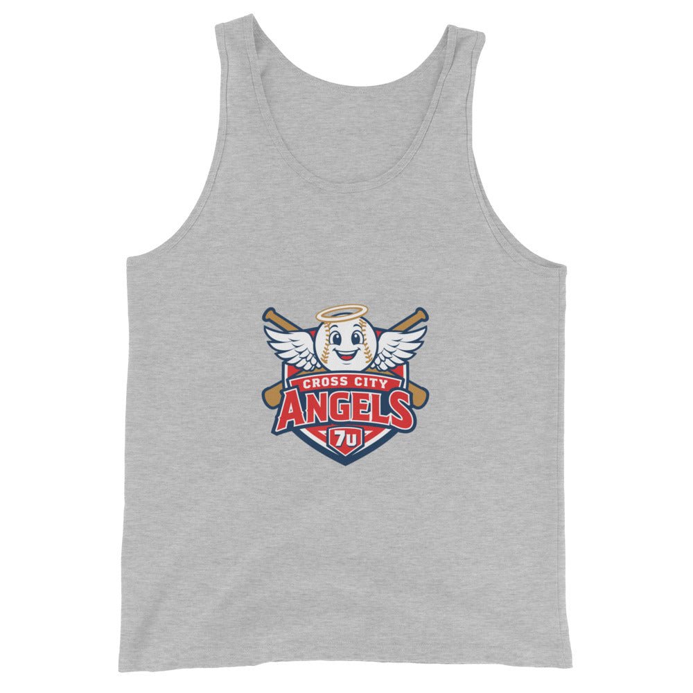 Performance | Tank Top | Cross City Angels | Shield Logo