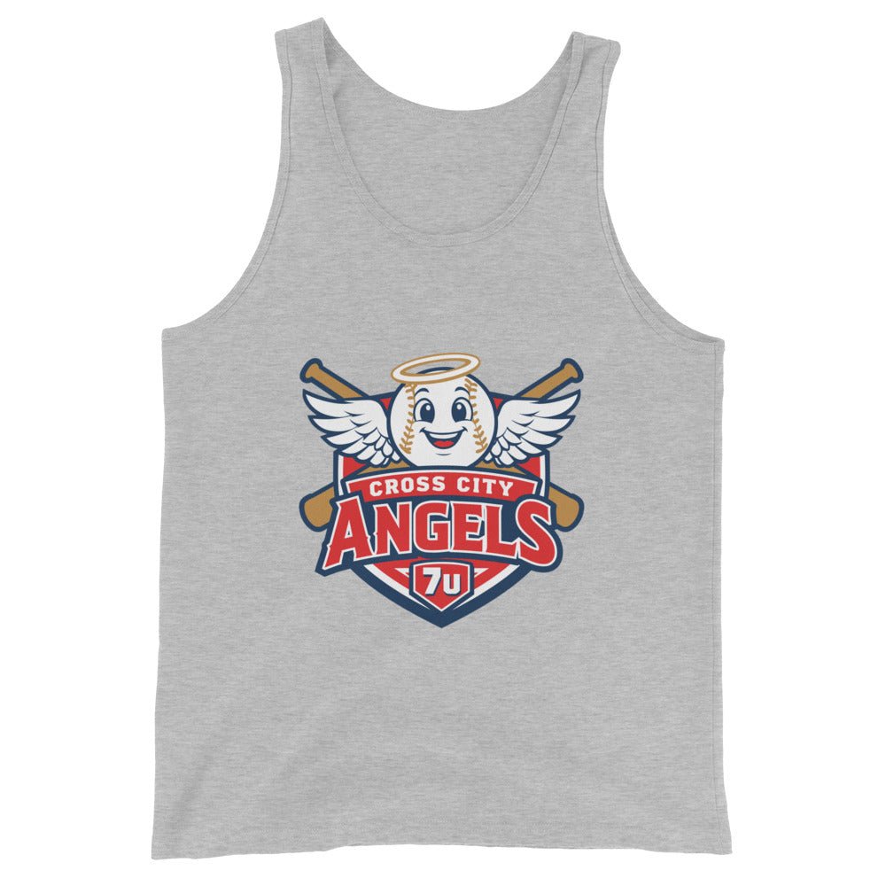 Performance | Tank Top | Cross City Angels | Shield Logo