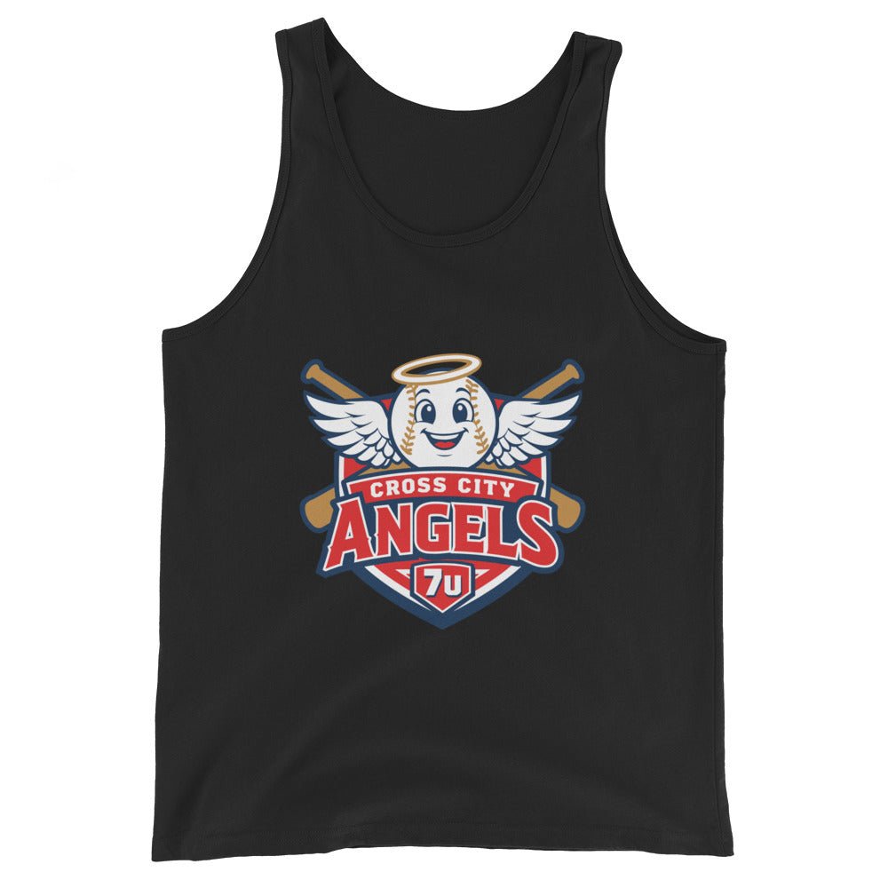 Performance | Tank Top | Cross City Angels | Shield Logo