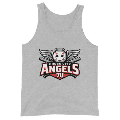Performance | Tank Top | Cross City Angels | Winged Guardian Logo