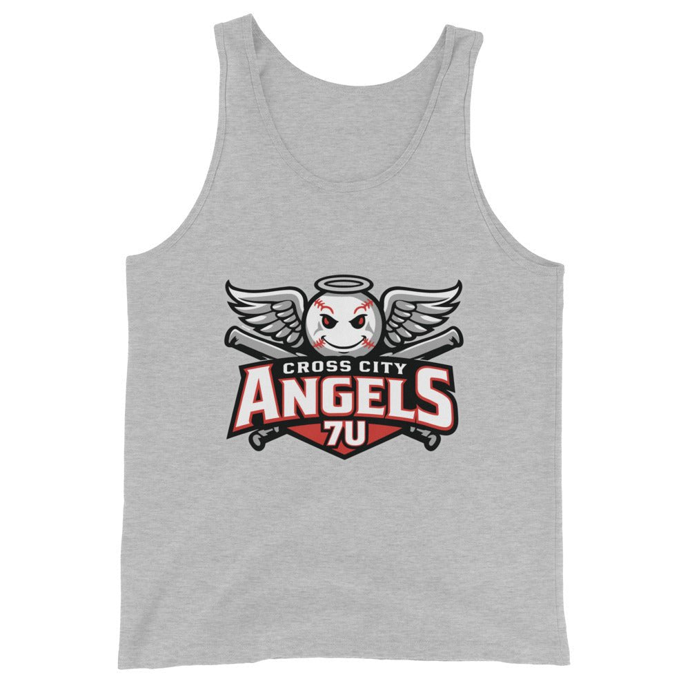 Performance | Tank Top | Cross City Angels | Winged Guardian Logo