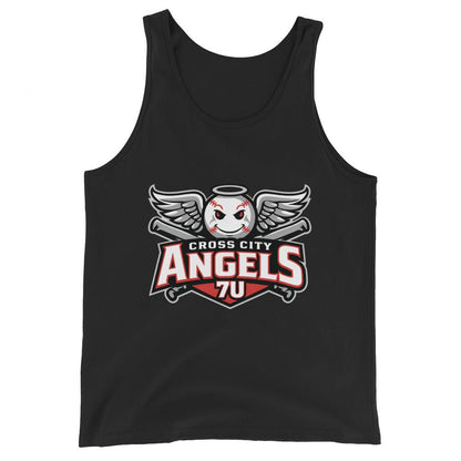 Performance | Tank Top | Cross City Angels | Winged Guardian Logo