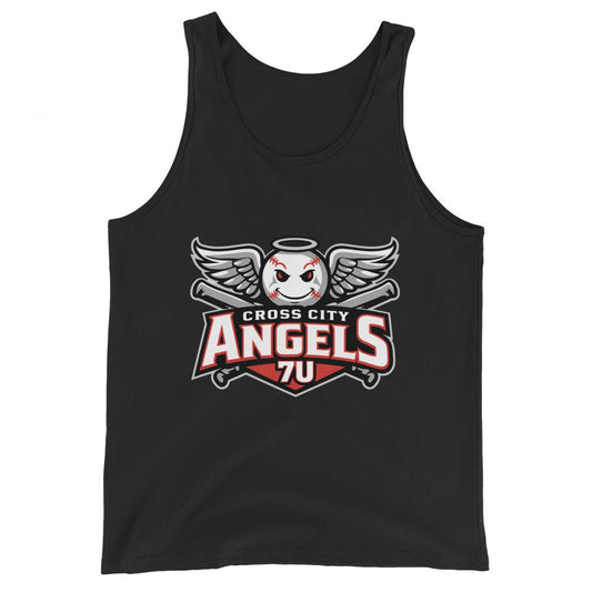 Performance | Tank Top | Cross City Angels | Winged Guardian Logo