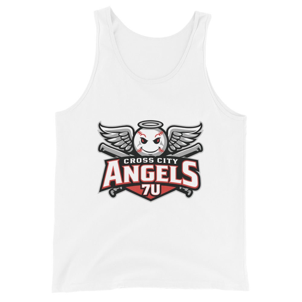 Performance | Tank Top | Cross City Angels | Winged Guardian Logo