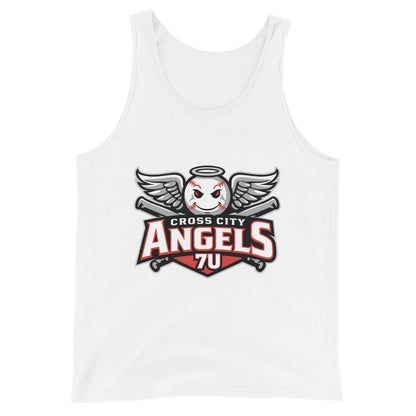 Performance | Tank Top | Cross City Angels | Winged Guardian Logo
