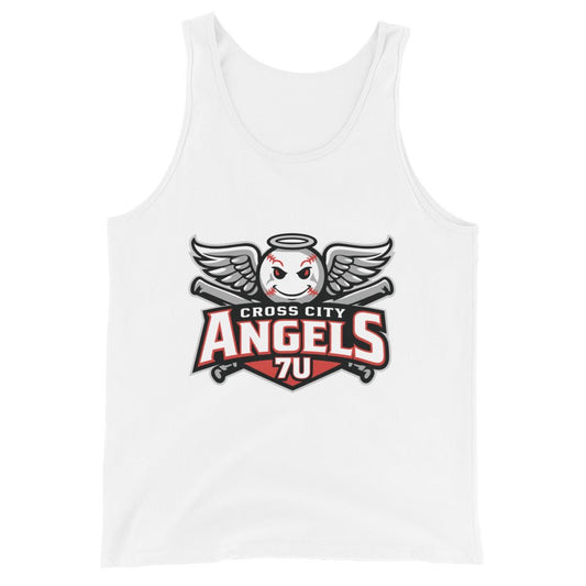 Performance | Tank Top | Cross City Angels | Winged Guardian Logo